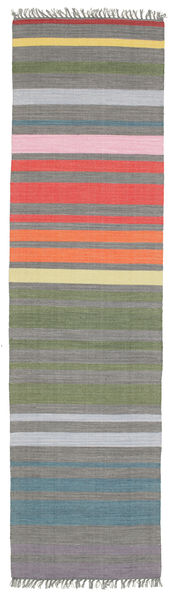  80X300 Rainbow Stripe マルチカラー 廊下 絨毯 小 絨毯 