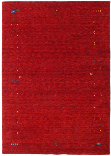  ギャッベ ルーム Frame - 赤 絨毯 160X230 モダン 赤/深紅色の (ウール, インド)