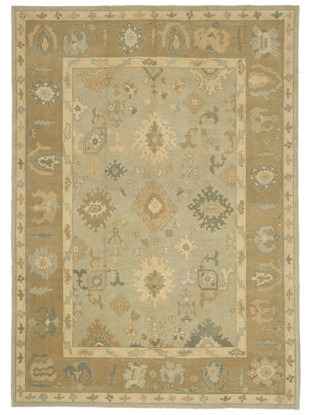絨毯 オリエンタル ウサク 絨毯 270X380 茶/オレンジ 大きな (ウール, トルコ)