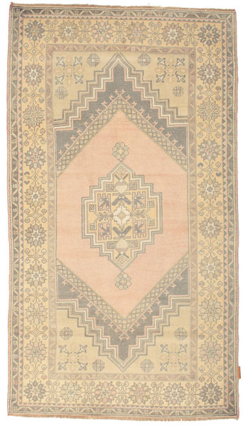  カラード ヴィンテージ 絨毯 119X213 モダン 手織り 黄色/ベージュ (ウール, トルコ)