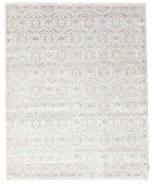  Himalaya 絨毯 242X297 モダン 手織り 薄い灰色/ホワイト/クリーム色 ( インド)