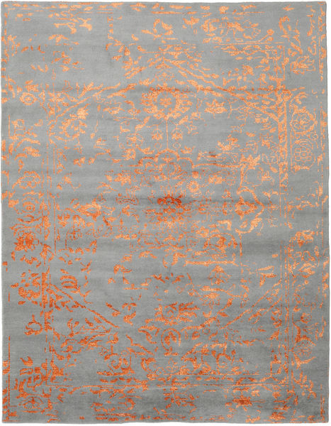  Orient Express - グレー/オレンジ 絨毯 240X300 モダン 手織り 薄い灰色 ( インド)