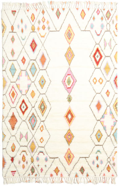  Hulda - Cream 絨毯 200X300 モダン 手織り ベージュ/ホワイト/クリーム色 (ウール, インド)