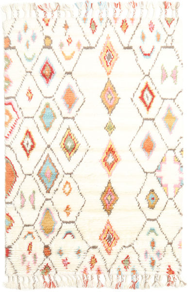  Hulda - Cream 絨毯 120X180 モダン 手織り ベージュ/ホワイト/クリーム色 (ウール, インド)
