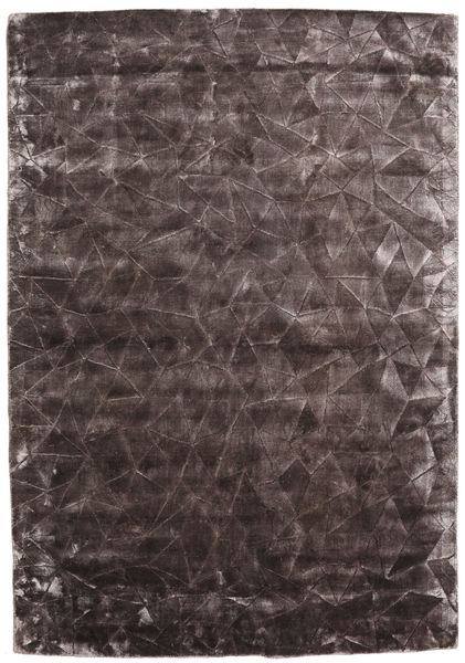  Crystal - Chocolate 絨毯 160X230 モダン 濃い茶色/濃いグレー ( インド)