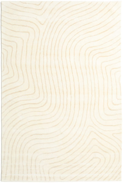  Woodyland - ベージュ 絨毯 200X300 モダン ベージュ/ホワイト/クリーム色 (ウール, インド)