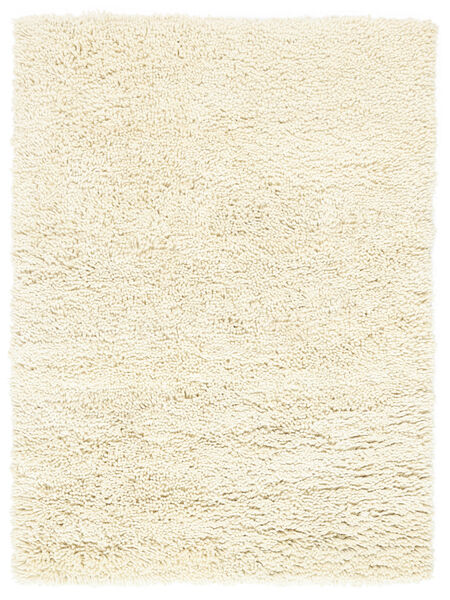  シャギー ラグ ウール 絨毯 200X300 Serenity オフホワイト 絨毯 