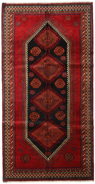 絨毯 オリエンタル カシュガイ 絨毯 154X300 廊下 カーペット 深紅色の/赤 (ウール, ペルシャ/イラン)