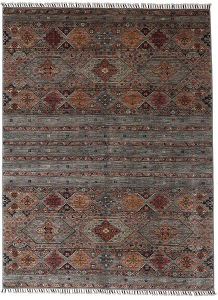  Shabargan 絨毯 151X202 オリエンタル 手織り 濃い茶色/濃いグレー (ウール, アフガニスタン)
