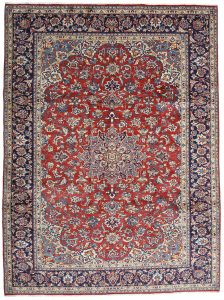 絨毯 ペルシャ ナジャファバード 絨毯 263X346 赤/グレー 大きな (ウール, ペルシャ/イラン)
