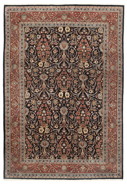 251X353 絨毯 オリエンタル サルーク 絨毯 茶/オレンジ 大きな (ウール, ペルシャ/イラン)