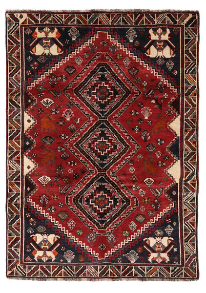  カシュガイ 絨毯 182X244 オリエンタル 手織り 深紅色の/濃い茶色 (ウール, ペルシャ/イラン)