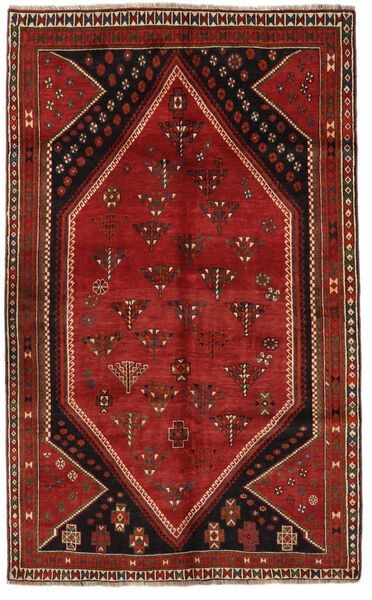 絨毯 オリエンタル カシュガイ 絨毯 155X250 赤/茶 (ウール, ペルシャ/イラン)
