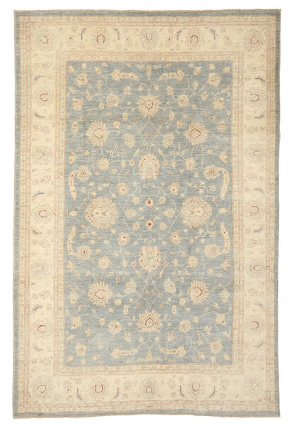  Ziegler 絨毯 193X296 オリエンタル 手織り 薄茶色/暗めのベージュ色の (ウール, アフガニスタン)