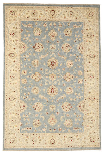  Ziegler 絨毯 198X298 オリエンタル 手織り 薄茶色/暗めのベージュ色の (ウール, アフガニスタン)