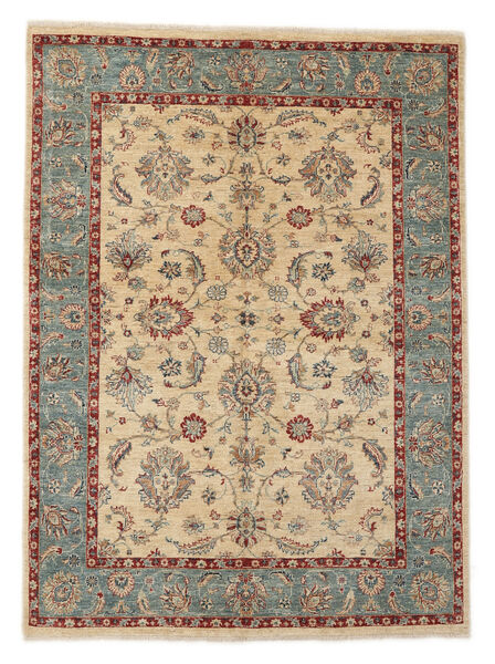  Ziegler 絨毯 149X201 オリエンタル 手織り 濃い茶色/ホワイト/クリーム色 (ウール, アフガニスタン)