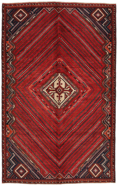  カシュガイ 絨毯 175X270 オリエンタル 手織り 深紅色の/黒 (ウール, )