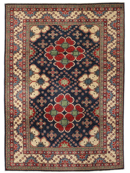  カザック 絨毯 200X300 オリエンタル 手織り 濃い茶色/黒 (ウール, アフガニスタン)