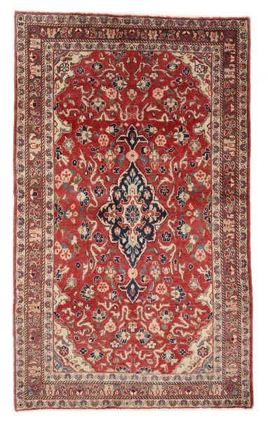  サルーク 絨毯 126X209 オリエンタル 手織り 濃い茶色/深紅色の (ウール, ペルシャ/イラン)