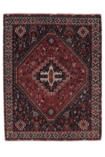 絨毯 オリエンタル シラーズ 167X215 黒/深紅色の (ウール, ペルシャ/イラン)
