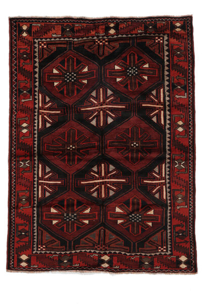 絨毯 ロリ 絨毯 178X242 黒/深紅色の (ウール, ペルシャ/イラン)