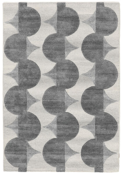  Beak - グレー 絨毯 160X230 モダン 濃いグレー/黒 (ウール, インド)