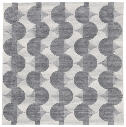  Beak - グレー 絨毯 250X250 モダン 正方形 濃いグレー/薄い灰色 大きな (ウール, インド)