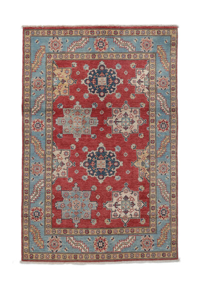  カザック Fine 絨毯 117X178 ウール 絨毯 深紅色の/濃いグレー 小 絨毯 