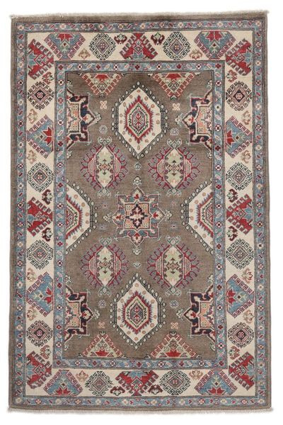 絨毯 オリエンタル カザック Fine 絨毯 118X178 茶/深紅色の (ウール, アフガニスタン)