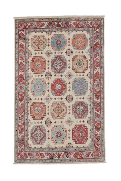 絨毯 カザック Fine 絨毯 116X188 茶/深紅色の (ウール, アフガニスタン)