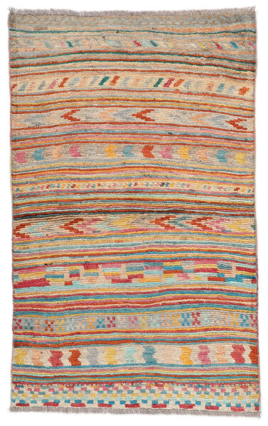  Moroccan Berber - Afghanistan 絨毯 83X137 モダン 手織り 茶/濃いグレー (ウール, アフガニスタン)