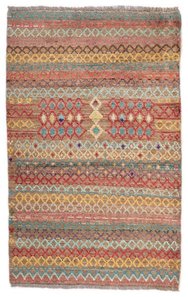  Moroccan Berber - Afghanistan 絨毯 89X139 モダン 手織り 茶/濃い茶色 (ウール, アフガニスタン)
