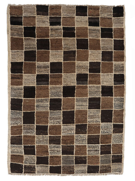  Moroccan Berber - Afghanistan 絨毯 125X176 モダン 手織り 黒/濃い茶色 (ウール, アフガニスタン)