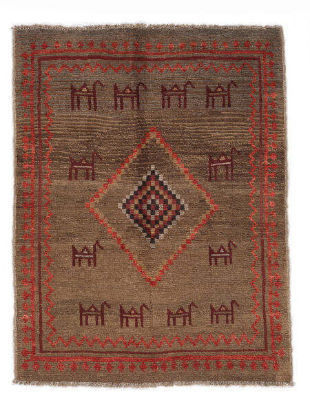  Moroccan Berber - Afghanistan 絨毯 95X123 モダン 手織り 濃い茶色/黒 (ウール, アフガニスタン)