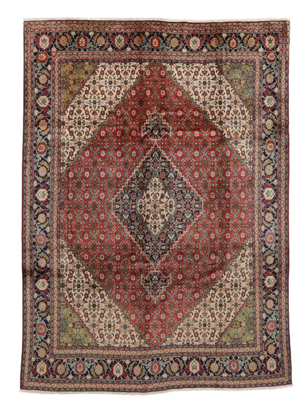 タブリーズ 絨毯 255X355 ペルシャ ウール 絨毯 茶/深紅色の 大 絨毯 