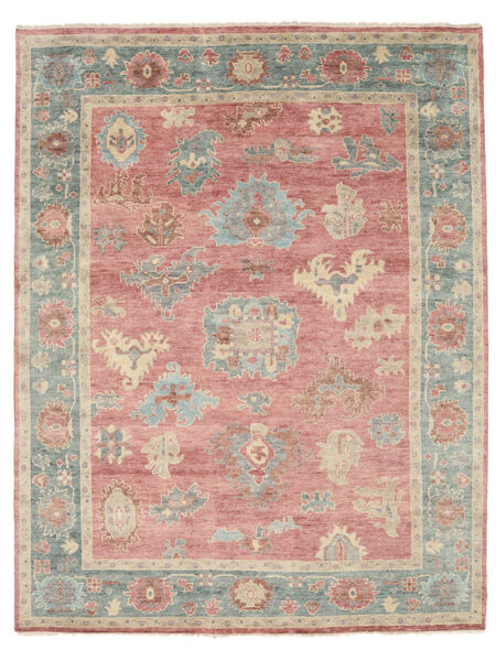絨毯 ウサク インド 絨毯 283X367 茶/赤 大きな (ウール, インド)