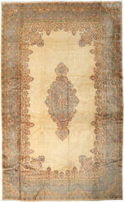 絨毯 ケルマン 署名: Kermani 絨毯 385X630 ベージュ/オレンジ 大きな (ウール, ペルシャ/イラン)
