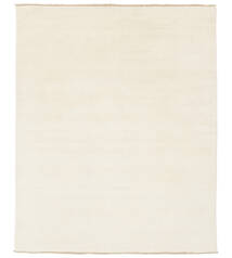  ハンドルーム Fringes - 薄い 絨毯 250X300 モダン ベージュ/黄色 大きな (ウール, インド)