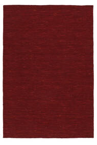  ウール 絨毯 160X230 Kelim Loom 深紅色の 絨毯 