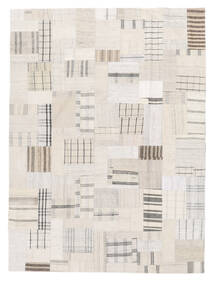 キリム パッチワーク 絨毯 170X229 モダン 手織り 暗めのベージュ色の/薄茶色 (ウール, トルコ)