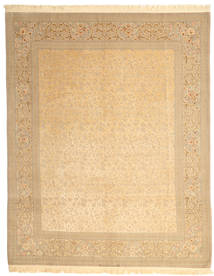 絨毯 イスファハン 絹の縦糸 署名: Dardashti 247X312 ベージュ ( ペルシャ/イラン)