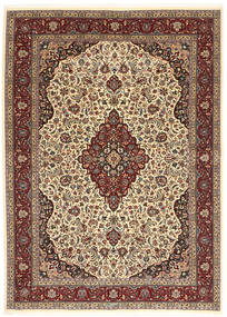  Ilam Sherkat Farsh シルク 絨毯 175X245 オリエンタル 手織り 深紅色の/薄茶色 (ウール/絹, ペルシャ/イラン)