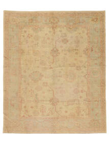 絨毯 オリエンタル ウサク 絨毯 303X361 ベージュ/黄色 大きな (ウール, トルコ)