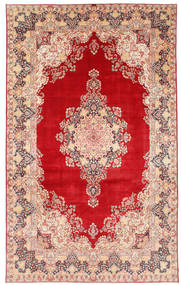  ケルマン 絨毯 377X620 オリエンタル 手織り 赤/ベージュ 大きな (ウール, )