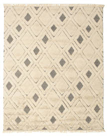  Yoko 絨毯 240X300 モダン 手織り 暗めのベージュ色の/薄茶色 (ウール, インド)