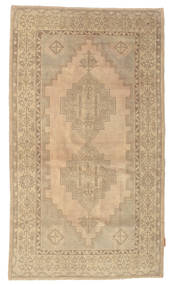  カラード ヴィンテージ 絨毯 115X200 モダン 手織り 薄茶色/暗めのベージュ色の/ベージュ (ウール, トルコ)