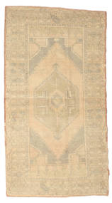  カラード ヴィンテージ 絨毯 113X210 モダン 手織り ベージュ (ウール, )