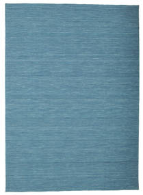 絨毯 手織り キリム ルーム 絨毯 - 青 160X230 青 (ウール, インド)