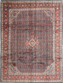  ハマダン シャフバフ 絨毯 274X358 オリエンタル 手織り 濃い茶色/薄い灰色 大きな (ウール, ペルシャ/イラン)
