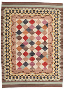 Kelim Caspian 140X200 小 マルチカラー ウール 絨毯 絨毯 